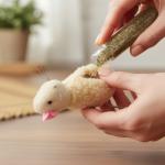 Madcap Mouse Plush Catnip Toy with String Tail