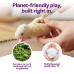 Madcap Mouse Plush Catnip Toy with String Tail