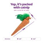 SmartyKat Kolossal Karrot Plush Catnip Toy