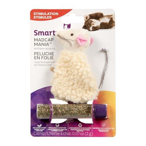Madcap Mouse Plush Catnip Toy with String Tail
