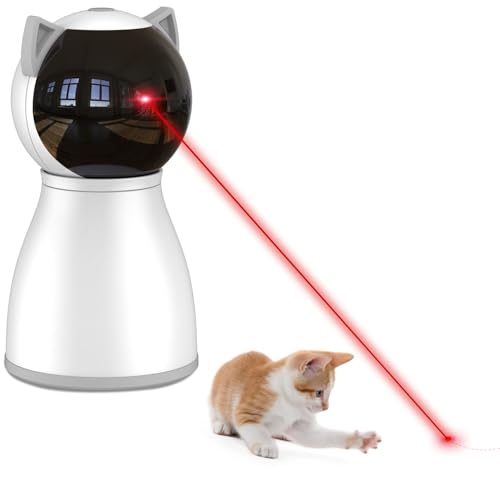 Self-Rotating Interactive Cat Laser Toy