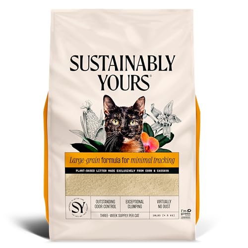 Sustainably Yours Natural Cat Litter - 10 lbs