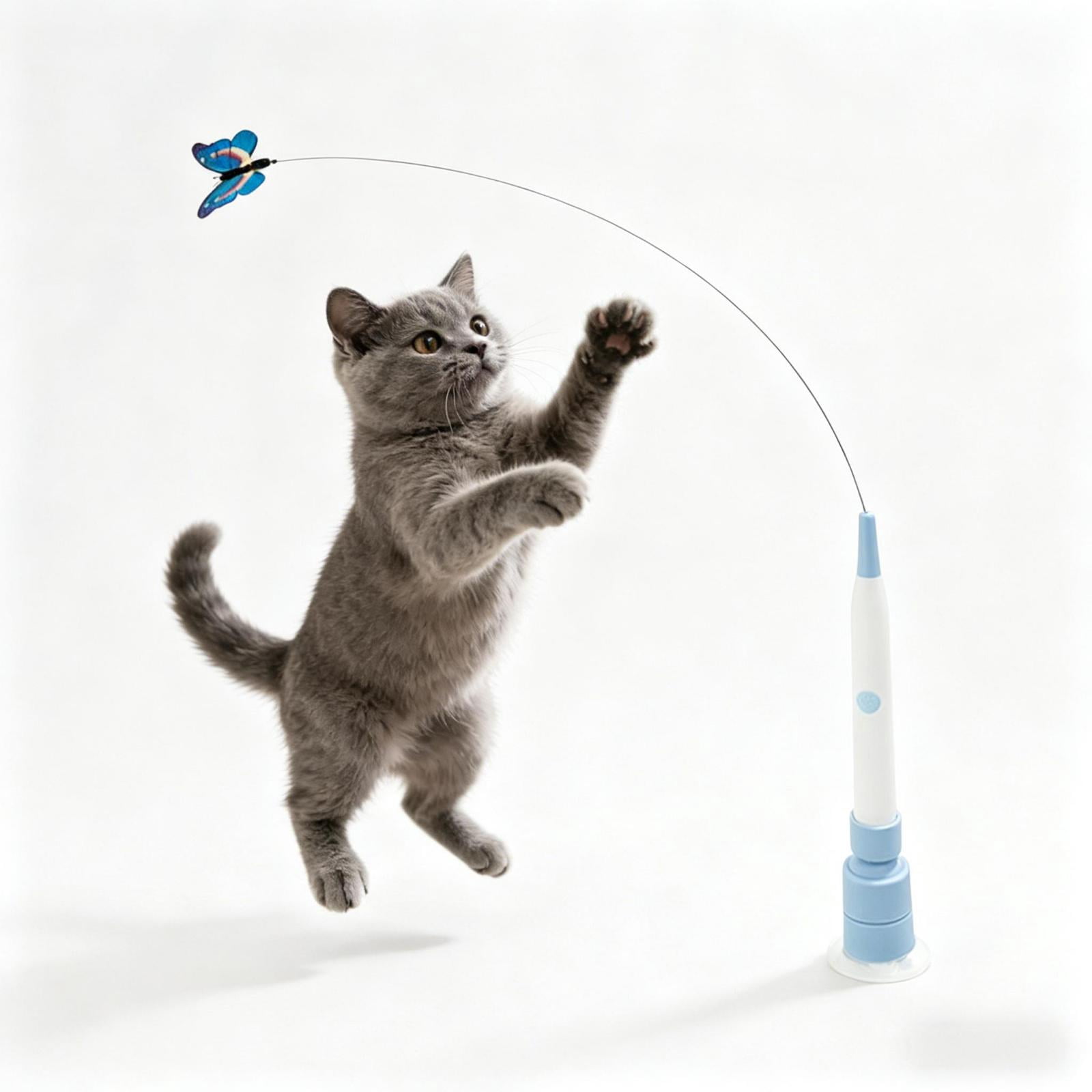 Indoor Cat Electronic Butterfly Toy - Interacts!
