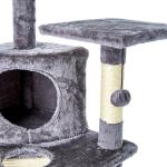 Gray Cat Tree with 5 Levels