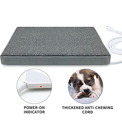 Heated Orthopedic Cat Bed with Temperature Control