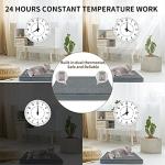 Heated Orthopedic Cat Bed with Temperature Control