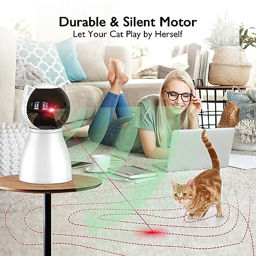 Rechargeable Motion Activated Cat Laser Toy