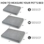 Heated Orthopedic Cat Bed with Temperature Control