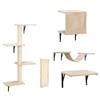 Beige Cat Condo Wall Set