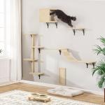 Beige Cat Condo Wall Set