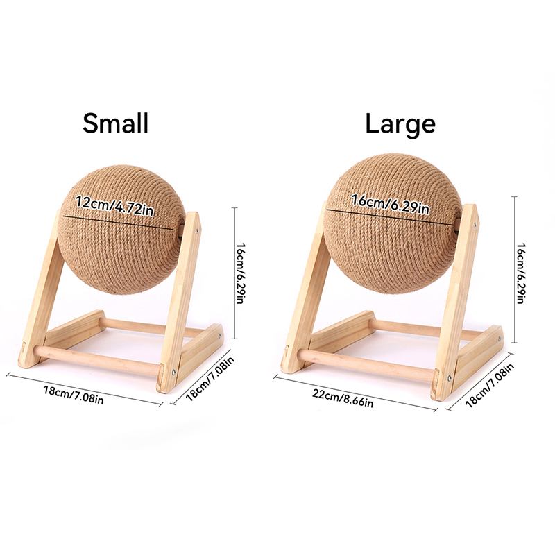 Sisal Ball Cat Scratching Board