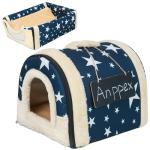 Portable 2-in-1 Cozy Cat Igloo Bed