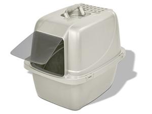 Hooded Cat Litter Box with Odor Control