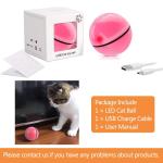LED Light Catnip Chaser Ball Toy for Cats