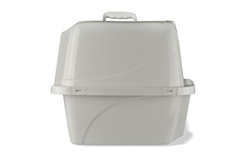 Hooded Cat Litter Box with Odor Control
