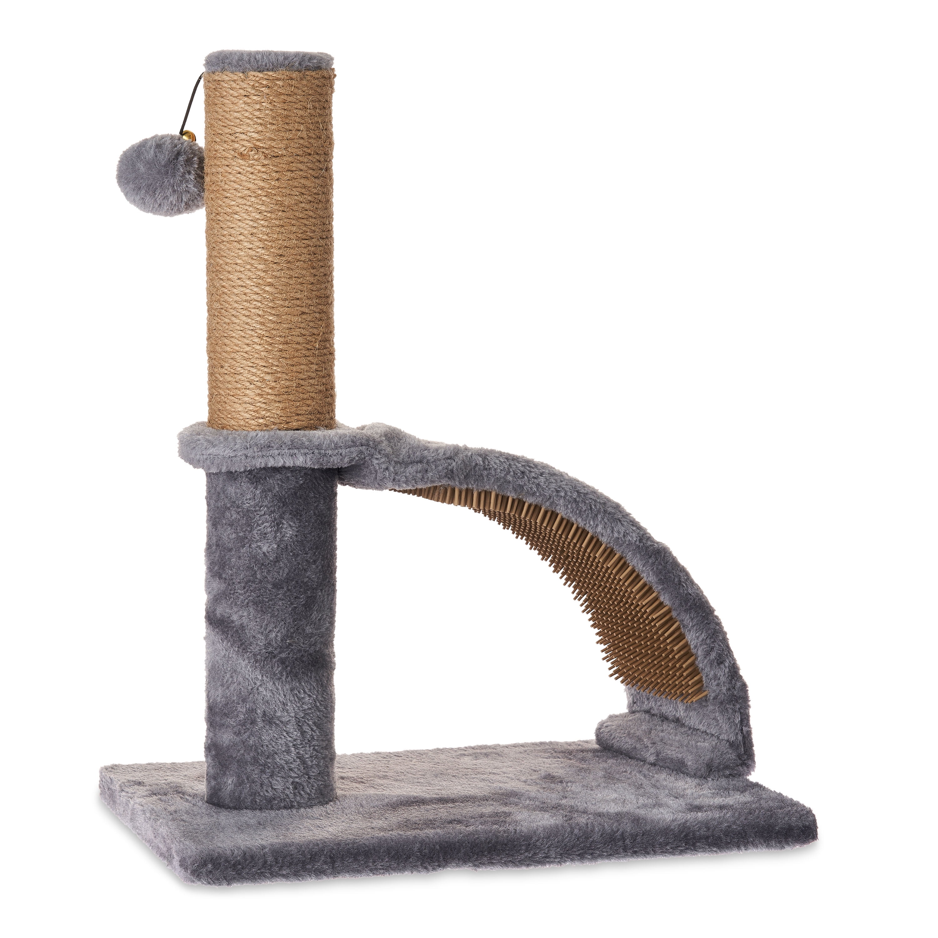 Jute Cat Scratching Post with Massager