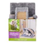 Jute Cat Scratching Post with Massager