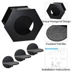 Modern wall furniture for cats, 1 shelf & 3 steps