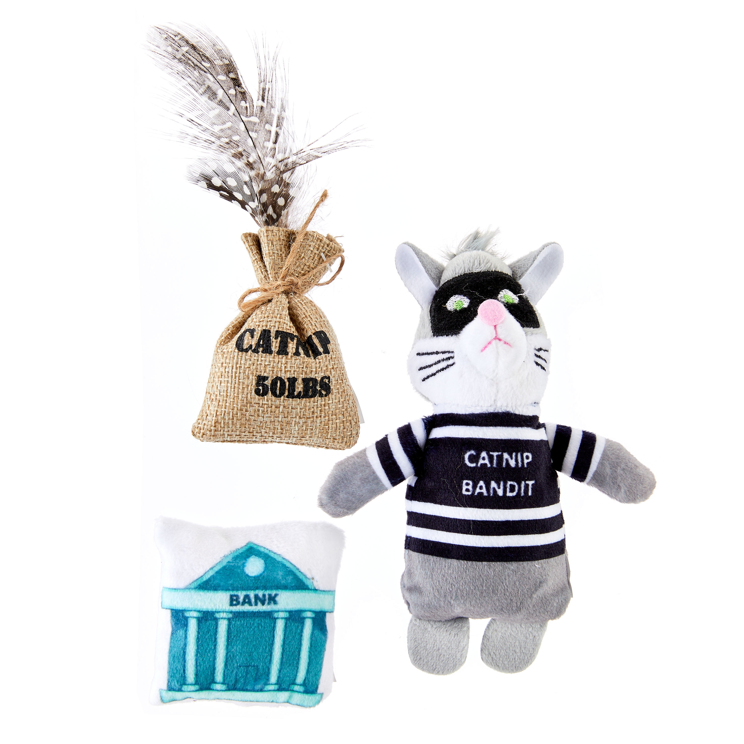 Vibrant Life Catnip Bandit Cat Toy, 3 Pieces