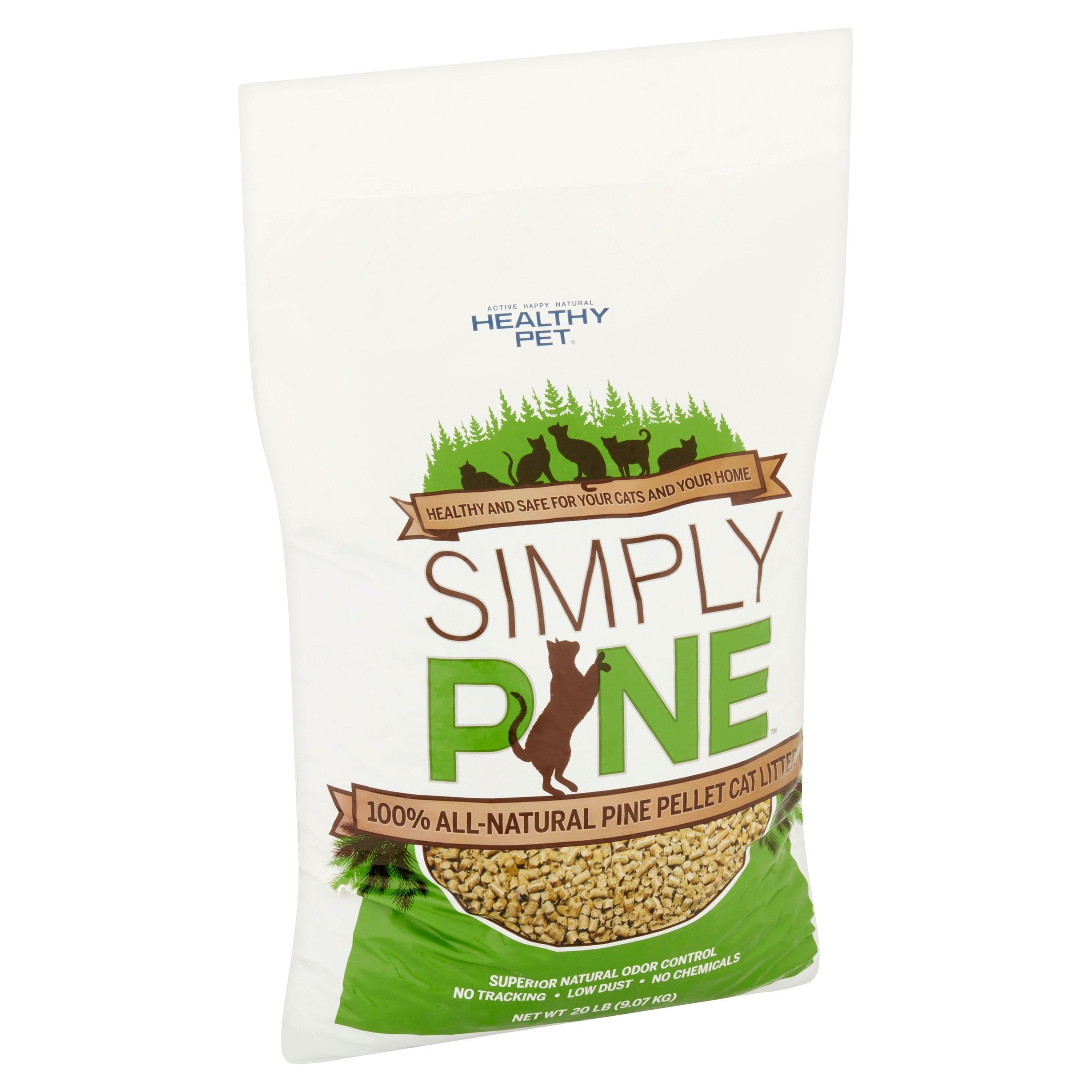All-Natural Pine Pellet Cat Litter, 20 lbs