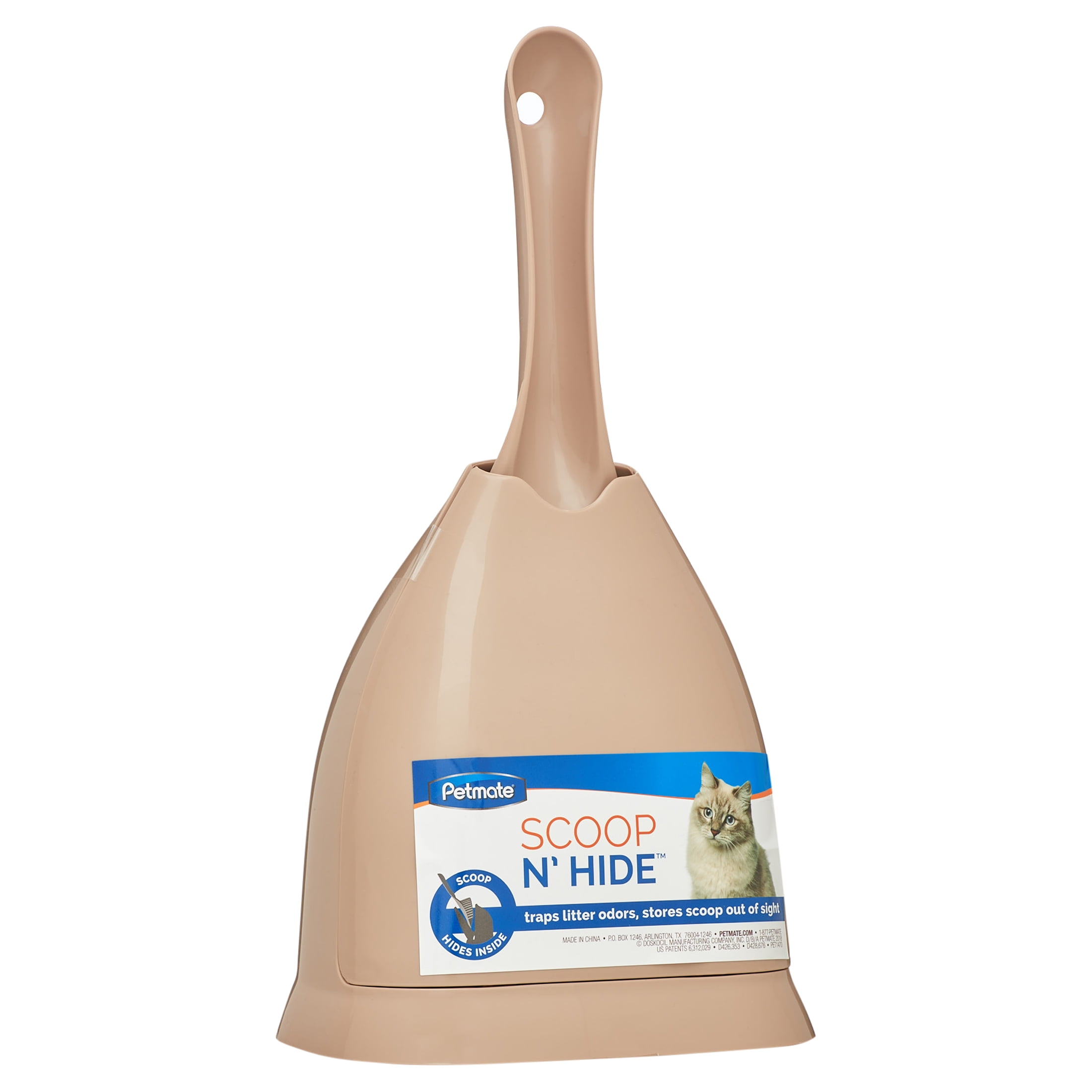 Booda Cat Litter Scoop, Pearl Tan