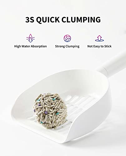5-in-1 Cat Litter with Odor Control and Flushable Formula