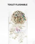 5-in-1 Cat Litter with Odor Control and Flushable Formula