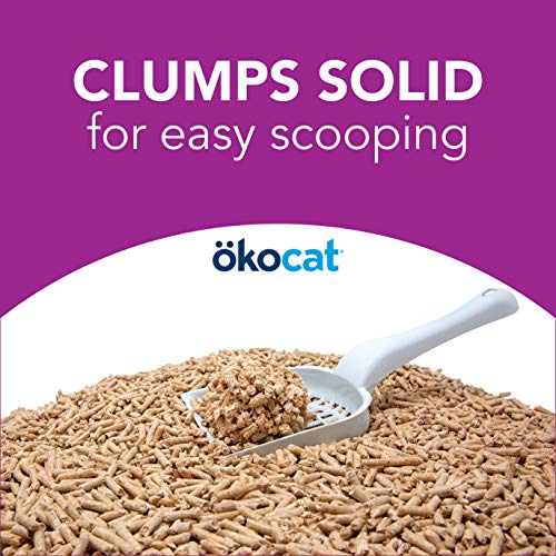 Natural Wood Clumping Cat Litter for Long-Hair Breeds