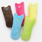 Catnip Filled Cartoon Mice Chew Toy for Cats
