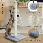 Tall Grey Scratching Post for Cats