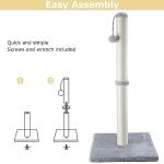 Tall Grey Scratching Post for Cats