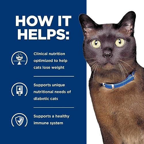 Hill's m/d GlucoSupport Chicken Dry Cat Food, 8.5 lb