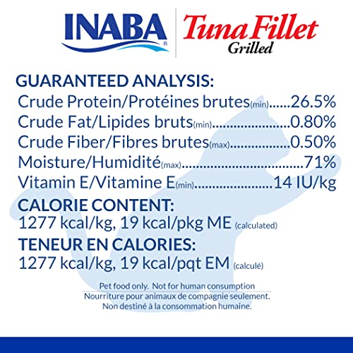 INABA Grilled Tuna Fillet Cat Treats