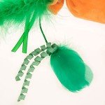 SmartyKat Jumbo Carrot Catnip Crinkle Toy