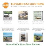 K&H Cat Window Hammock Perch - Fleece