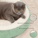 Soft Blue Donut Cat Bed - Love's Cabin