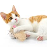 Madcap Mouse Plush Catnip Toy with String Tail