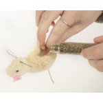 Madcap Mouse Plush Catnip Toy with String Tail