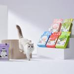 Michu Natural Clumping Tofu Cat Litter (Peach)