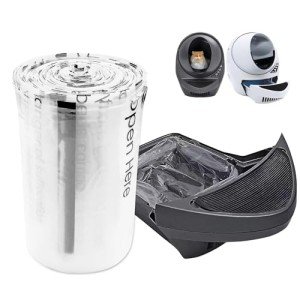 Litter Robot 3 & 4 Waste Drawer Liners, 30 Count