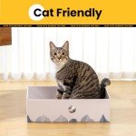 Large Interactive Cat Scratcher Box and Lounger