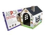 ASPCA Cat House Hideaway & Scratching Pad