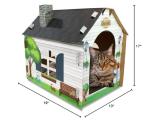 ASPCA Cat House Hideaway & Scratching Pad