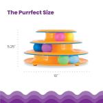 Petstages Tower of Tracks Interactive 3-Tier Cat Toy