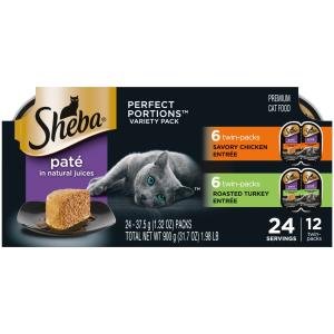 Sheba Perfect Portions Wet Cat Food Variety Pack