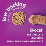 Natural Wood Clumping Cat Litter for Long-Hair Breeds