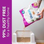 Natural Wood Clumping Cat Litter for Long-Hair Breeds