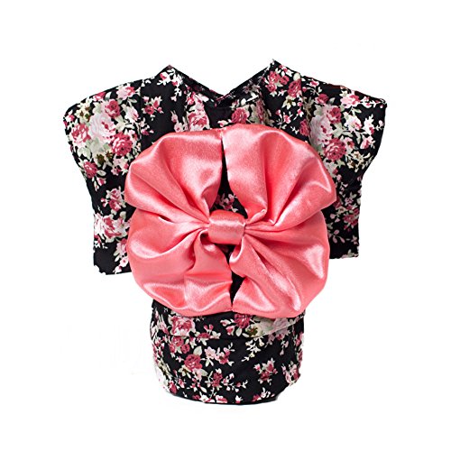 Cute Japanese Kimono Pet Costume for Halloween