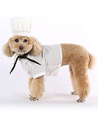 Dog Chef Costume for Small to Medium Dogs