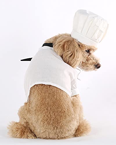 Dog Chef Costume for Small to Medium Dogs
